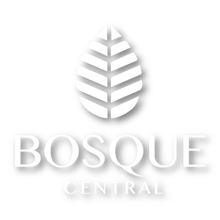 Logo blanco Bosque Central